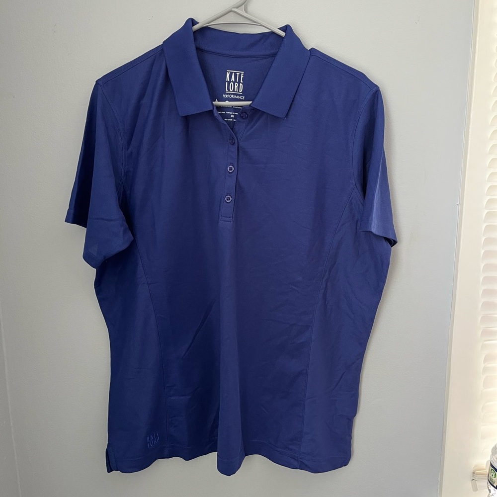 Navy Blue Performance Jersey‎ Top